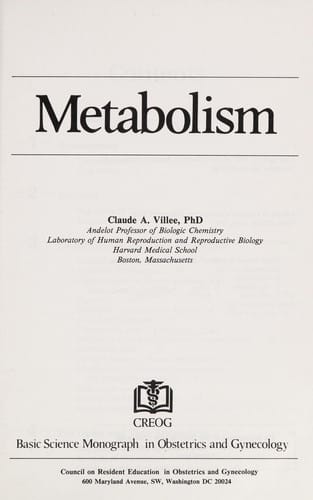 Metabolism