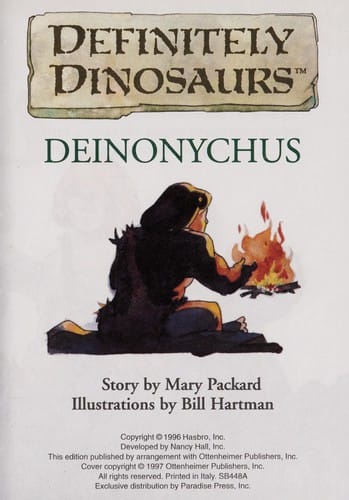 Definitely Dinosuars Deinonychus