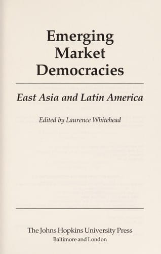 Emerging market democracies