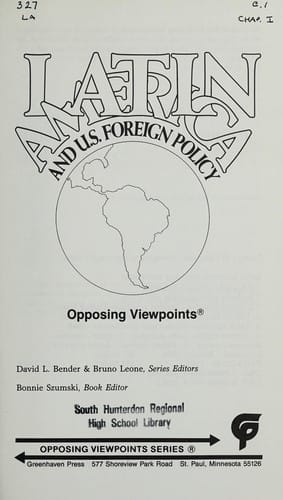 Latin America and U.S. foreign policy