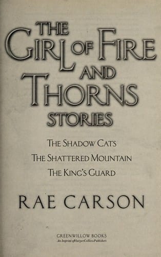 The Girl of fire and thorns stories