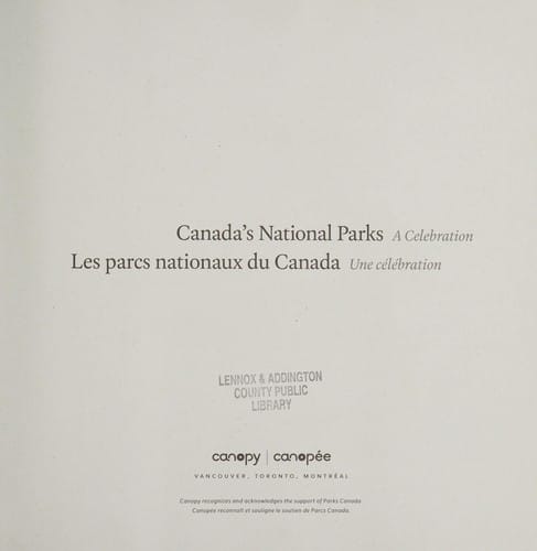 Canada's national parks