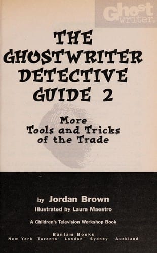 The Ghostwriter detective guide 2