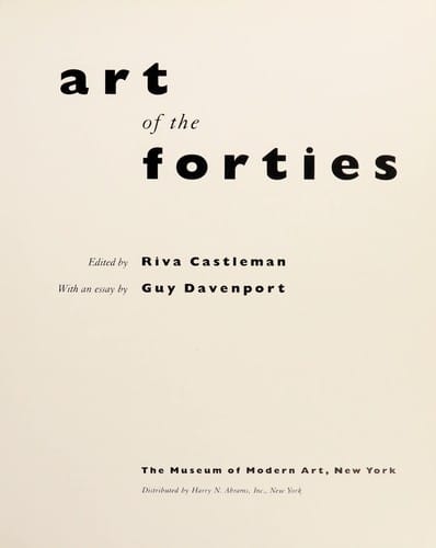 Art of the forties