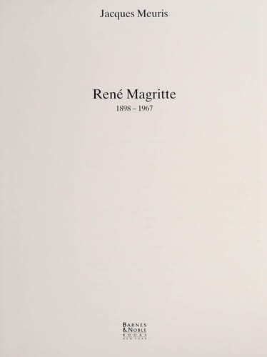 Rene Magritte, 1898-1967