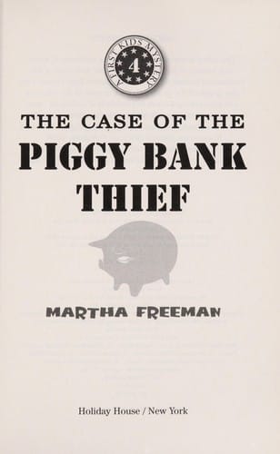 The case of the piggy bank thief