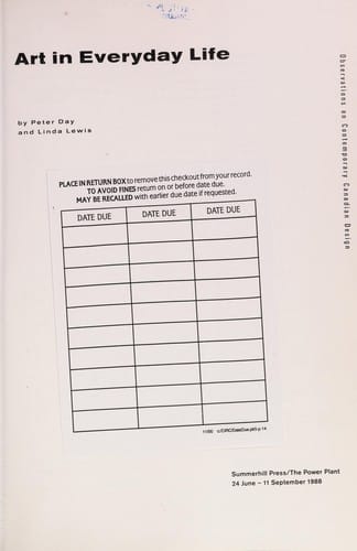 Art in everyday life