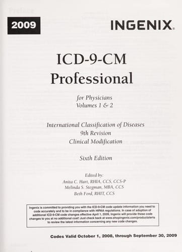 ICD-9-CM professional for physicians