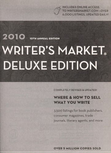 2010 writer's market deluxe edition