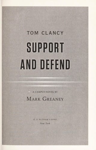 Tom Clancy support and defend