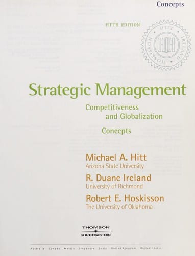 Strategic management
