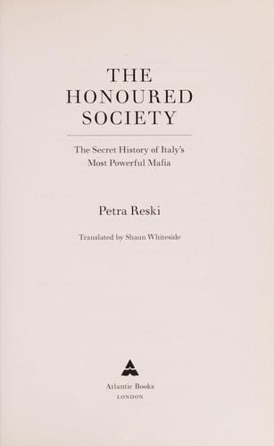 The honoured society