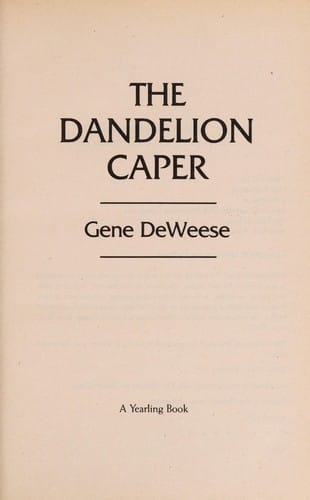 The dandelion caper