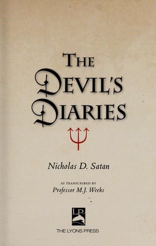 The Devil's diaries