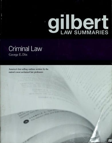 Gilbert Law Summaries