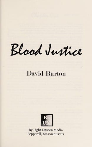 Blood justice