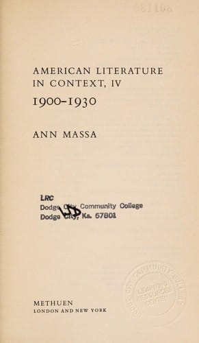 American literature in context