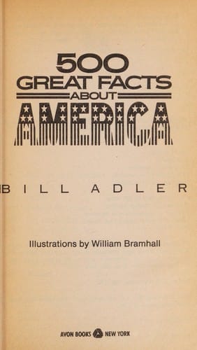 500 great facts about America