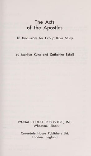 The Acts of the Apostles