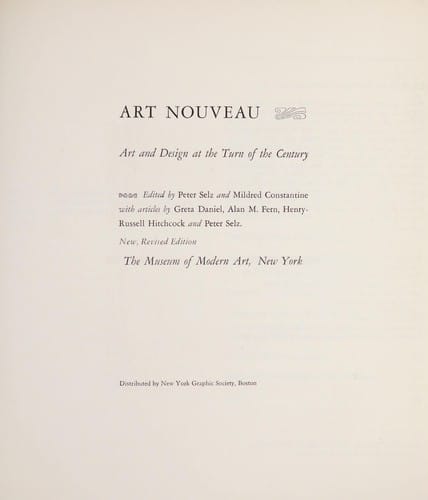 Art nouveau