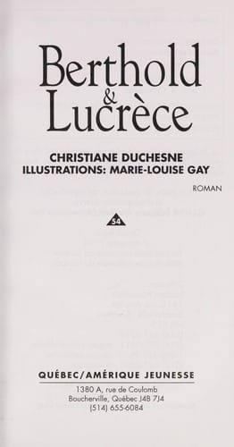 Berthold & Lucrece