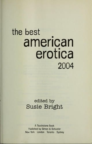 The Best American Erotica 2004 (Best American Erotica)