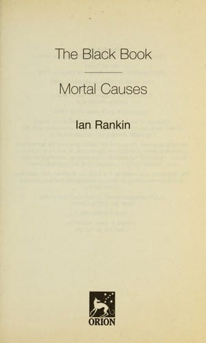 The black book ; Mortal causes