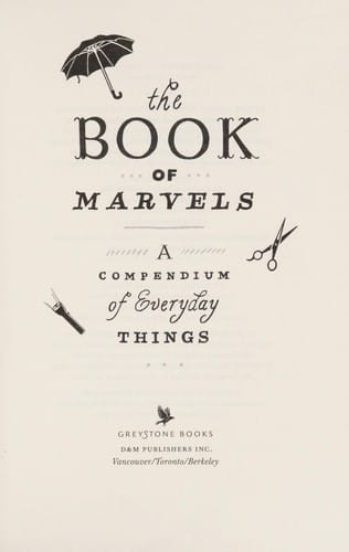 The book of marvels