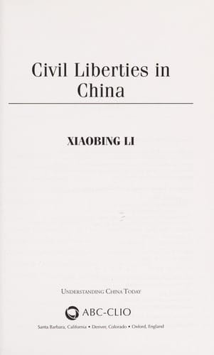 Civil liberties in China