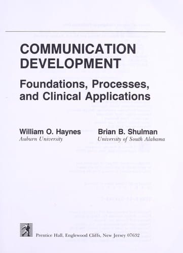 Communication development