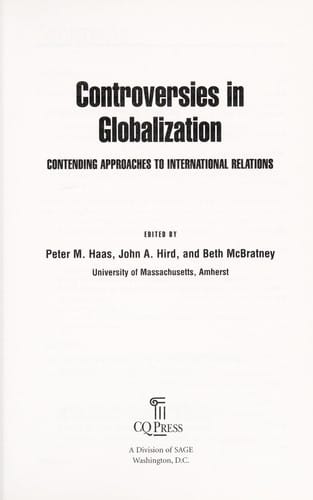 Controversies in globalization