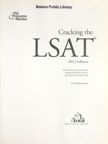 Cracking the LSAT
