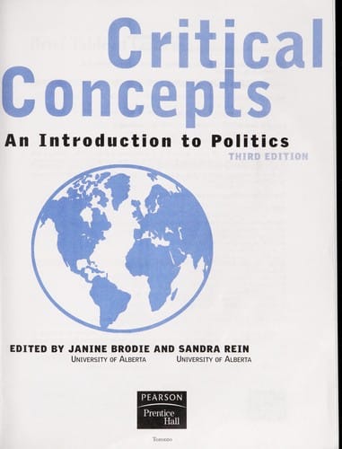 Critical concepts