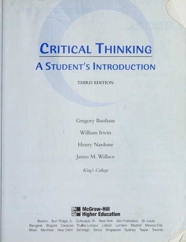 Critical thinking : a student's introduction