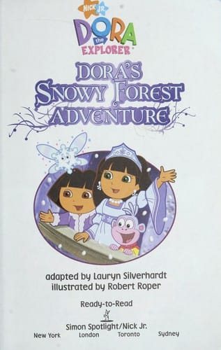 Dora's snowy forest adventure