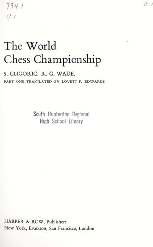 The world chess championship