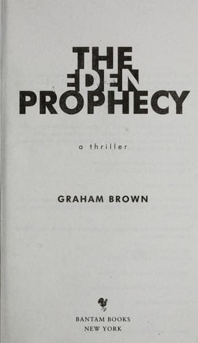The Eden prophecy