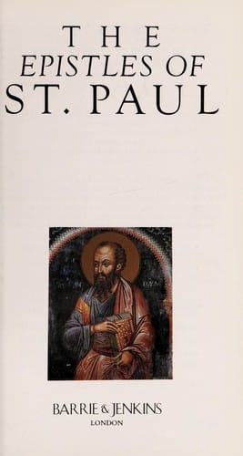 The Epistles of St. Paul