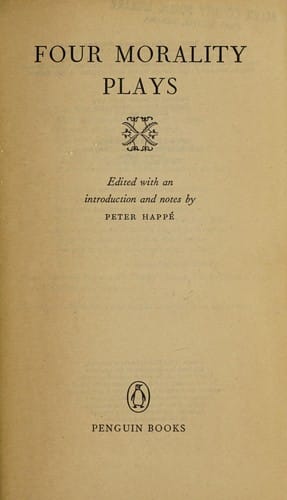 Four morality plays