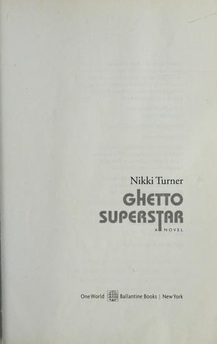 Ghetto superstar : a novel