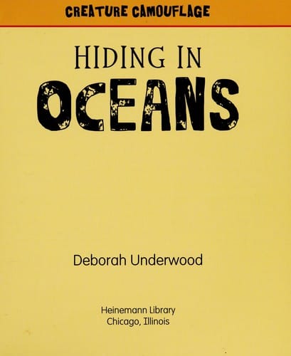 Hiding in oceans