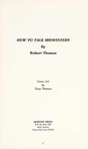 How to talk Midwestern