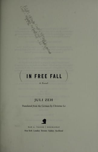 In free fall : a novel