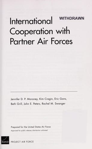 International cooperation with partner air forces