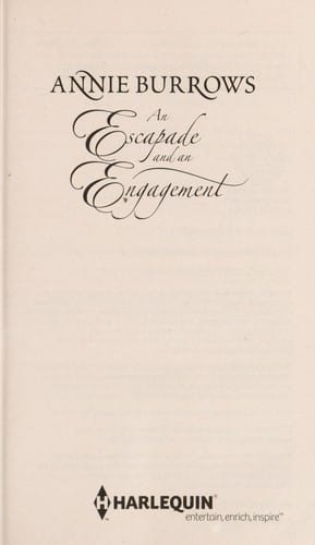 An escapade and an engagement