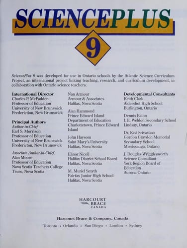 SciencePlus 9