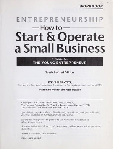 Entrepreneurship