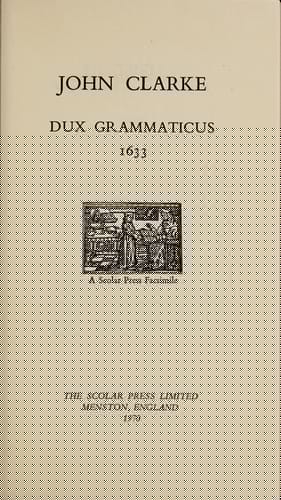 Dux grammaticus, 1633