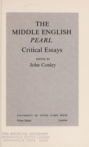 The Middle English Pearl