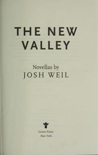 The new valley : novellas